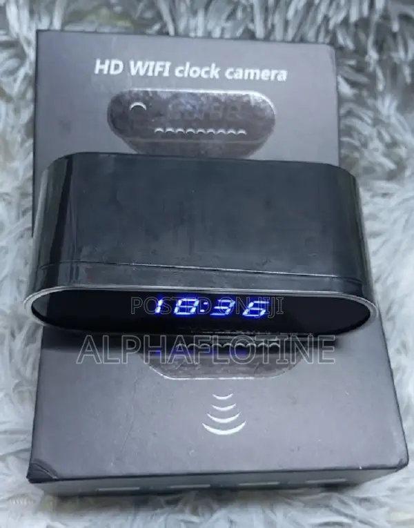Security Clock Camera Alarm Clock