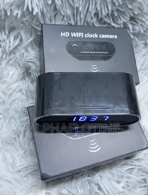 Home Surveillance Digital Table Clock