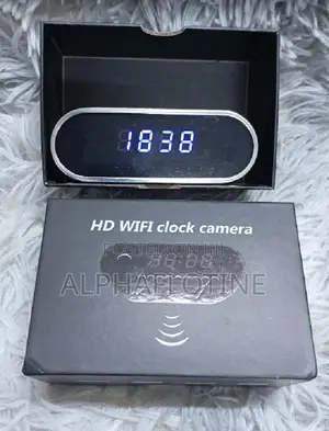 1080p Wireless Wifi Alarm Clock Camera Video Recording