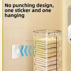 Wall-Mounted Socks Underwear Storage Box