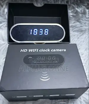1080p Wireless Home Baby Monitor Clock Camera