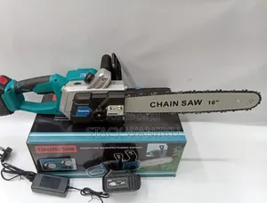 Rechargeable Chainsaw Machine /Powersaw 16 Inches Cordless 2 Battery