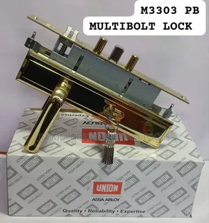 Union Multibolt Steel Door Lock