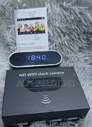 Spy Clock Wi-Fi Camera