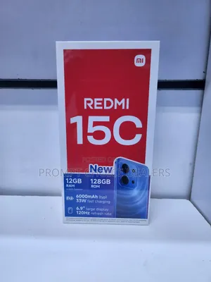 New Xiaomi Redmi 15C 4G 128 GB Black