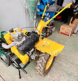 Yamazaki 17hp Diesel Walking Tractor/Rotary Cultivator + Attachments
