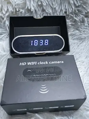 Wifi 1080p Mini Ir Clock Spy Camera