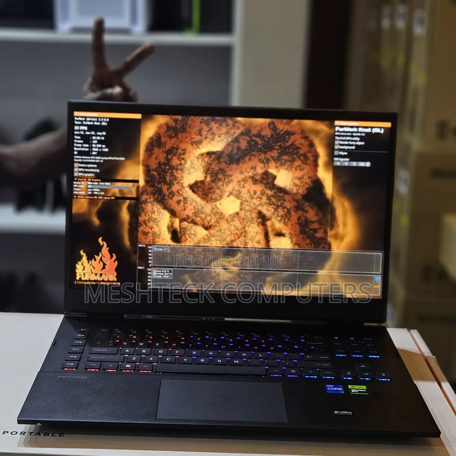 Laptop HP Omen 17 16GB Intel Core I7 SSD 1T