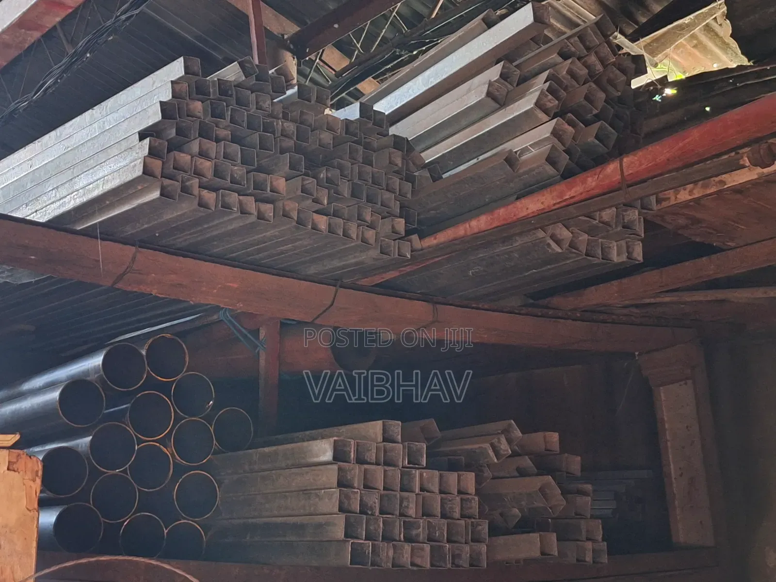 Solar Structure Galvanised Tubes