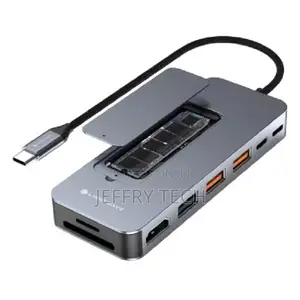 Lightwave Lw-M2/Nvme-Dock-9i1 Usb-C 9 in 1 Docking Station
