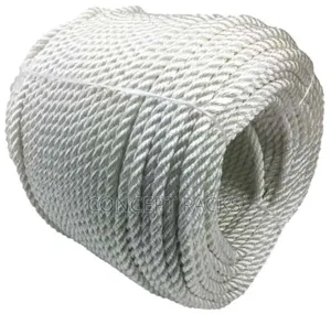 20mm X 200mtrs White Nylon 3 Strand Rope