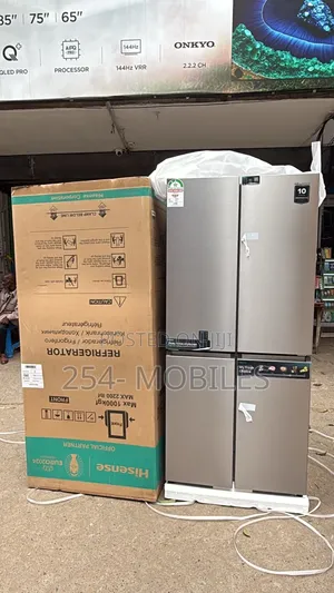 Hisense 470 Liters Re470dr 4 Door Fridge,Wi-Fi Embedded