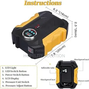High Quality Carsun Tyre Inflator