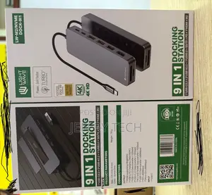 9-in-1 Usb C Hub With M.2 Nvme SSD Enclosure 10gbps Gigabit Ethernet,