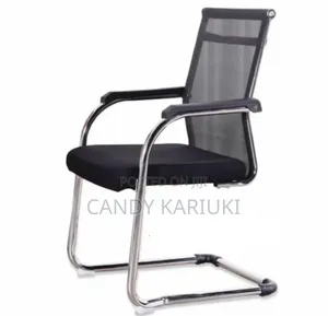 Visitors Chair With Mesh Back