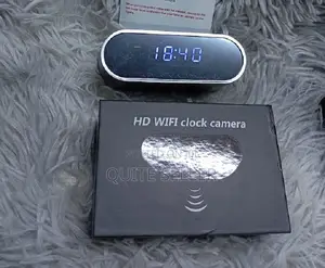 Classic Wifi Spy or Hidden Table Clock Camera 1080p Motion