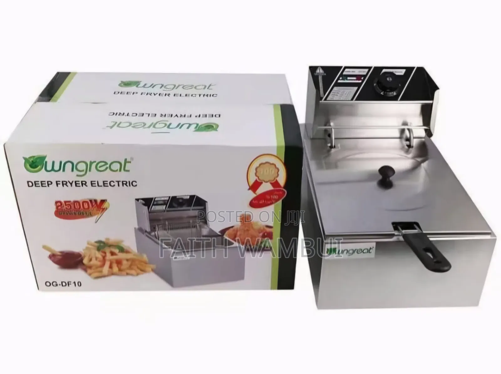 Quality 6 Litres Single Commercial Deep Fryer Machine
