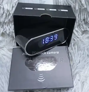 Available Table Clock Wifi Camera - Video Compression Data Storage