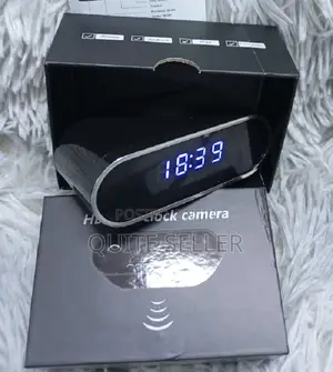 Best Clock Camera: Table Spy Hidden Nanny Cam 1080p Wifi