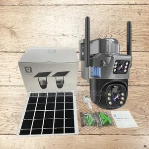 Dual Lens 4g Solar CCTV Camera – Ip66 Waterproof, Remote Access