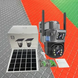 2mp Ultra Hd 1080p Full Hd Resolution Solar 4g Dual Lens CCTV Camera