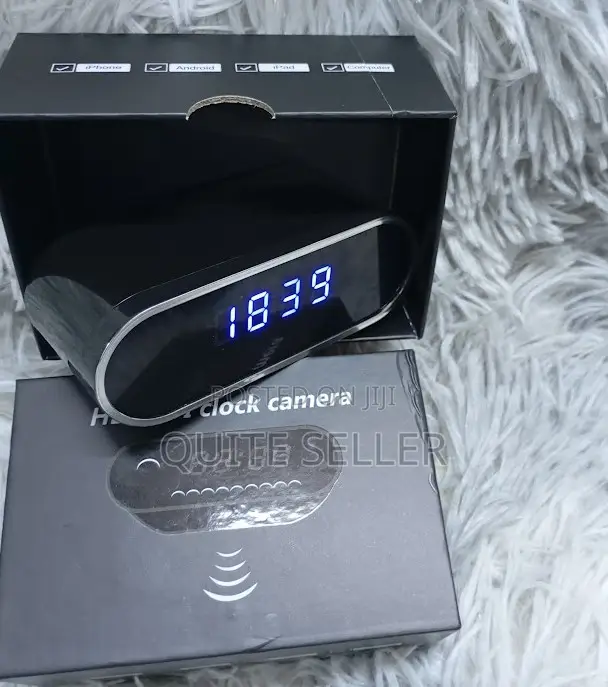 Best Clock Wifi Camera Hidden Spy Table Clock