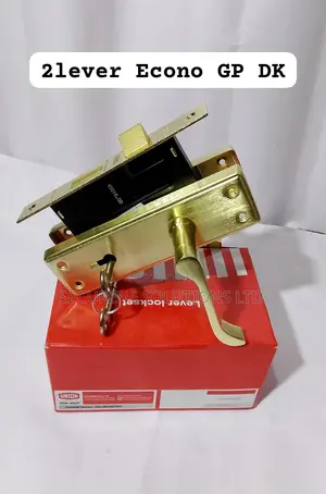 Union 2 Lever Lockset, Sp, Econo Gp Dk Model