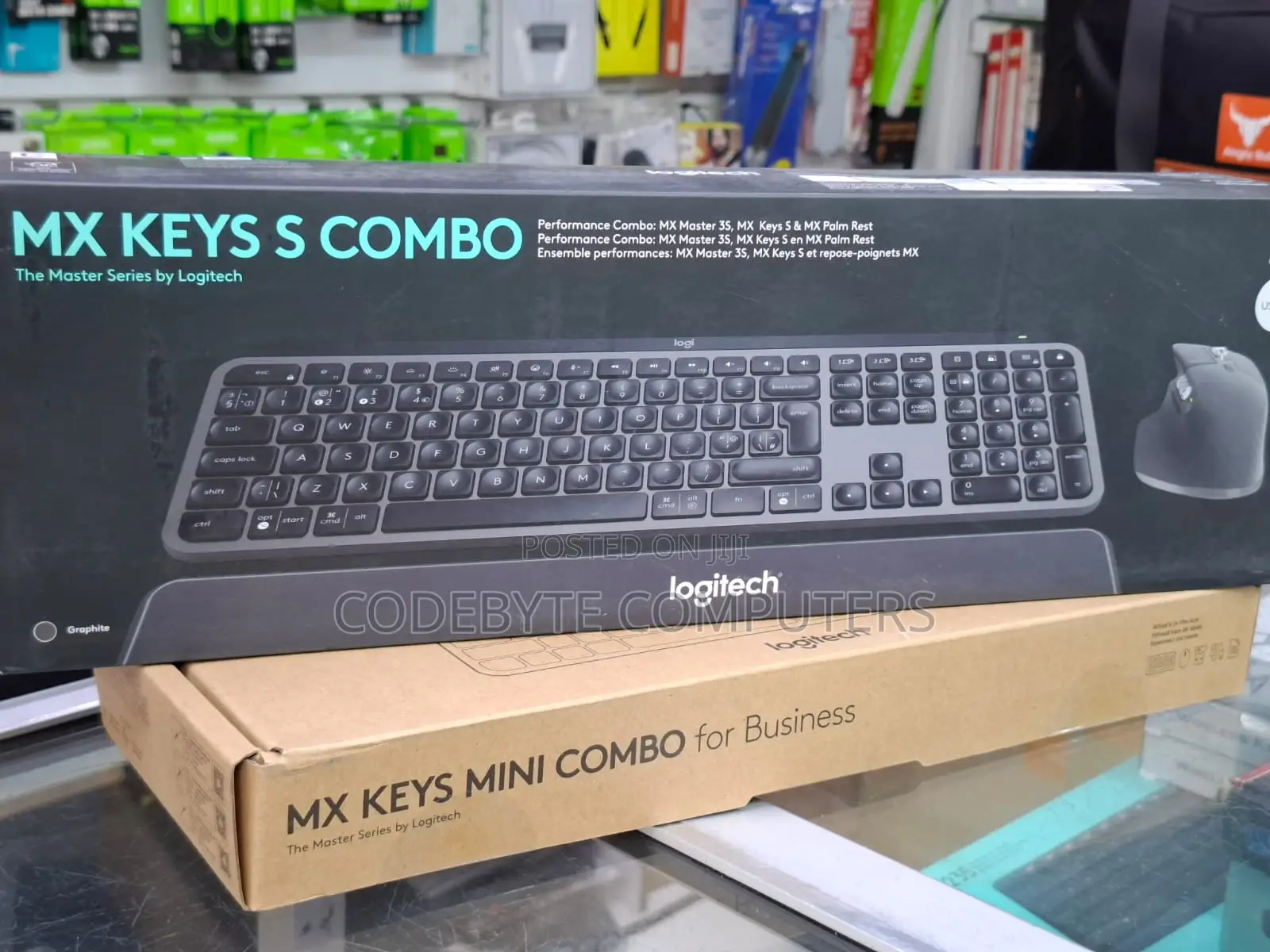 Logitech Mx Keys Combo / Ligitech Mx Master 3s Mouse