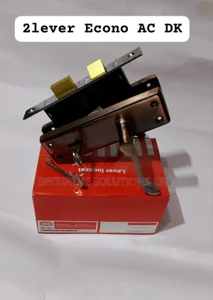 Union 2 Lever Lockset With a Scroll Handle,Econo Ac Dkmodel.
