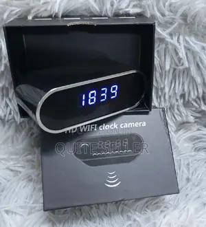 Clock Wifi Camera Hidden Spy Digital Table Clock-Compatible Devices