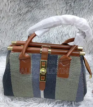 Green Leather Lady Women Business Casual Handbag