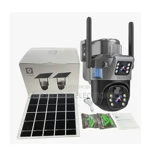 4g Dual Lens Solar CCTV Security Camera With Multi-User Access