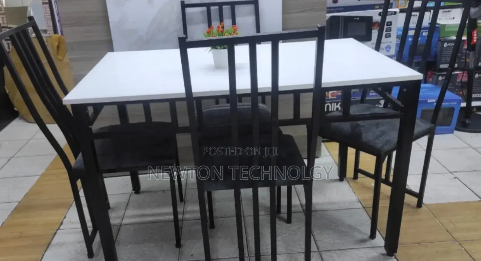 Lex 4-Seater Dining Table Set