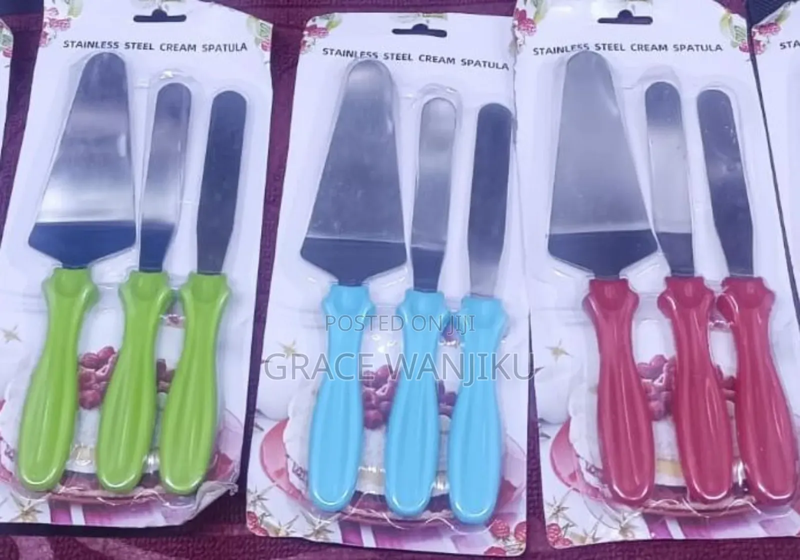 3pcs Cakes Knives Set