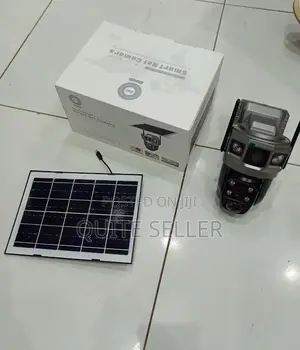 V380 Pro Dual Wifi Solar Camera – 4mp Audio Alarm Video Recording