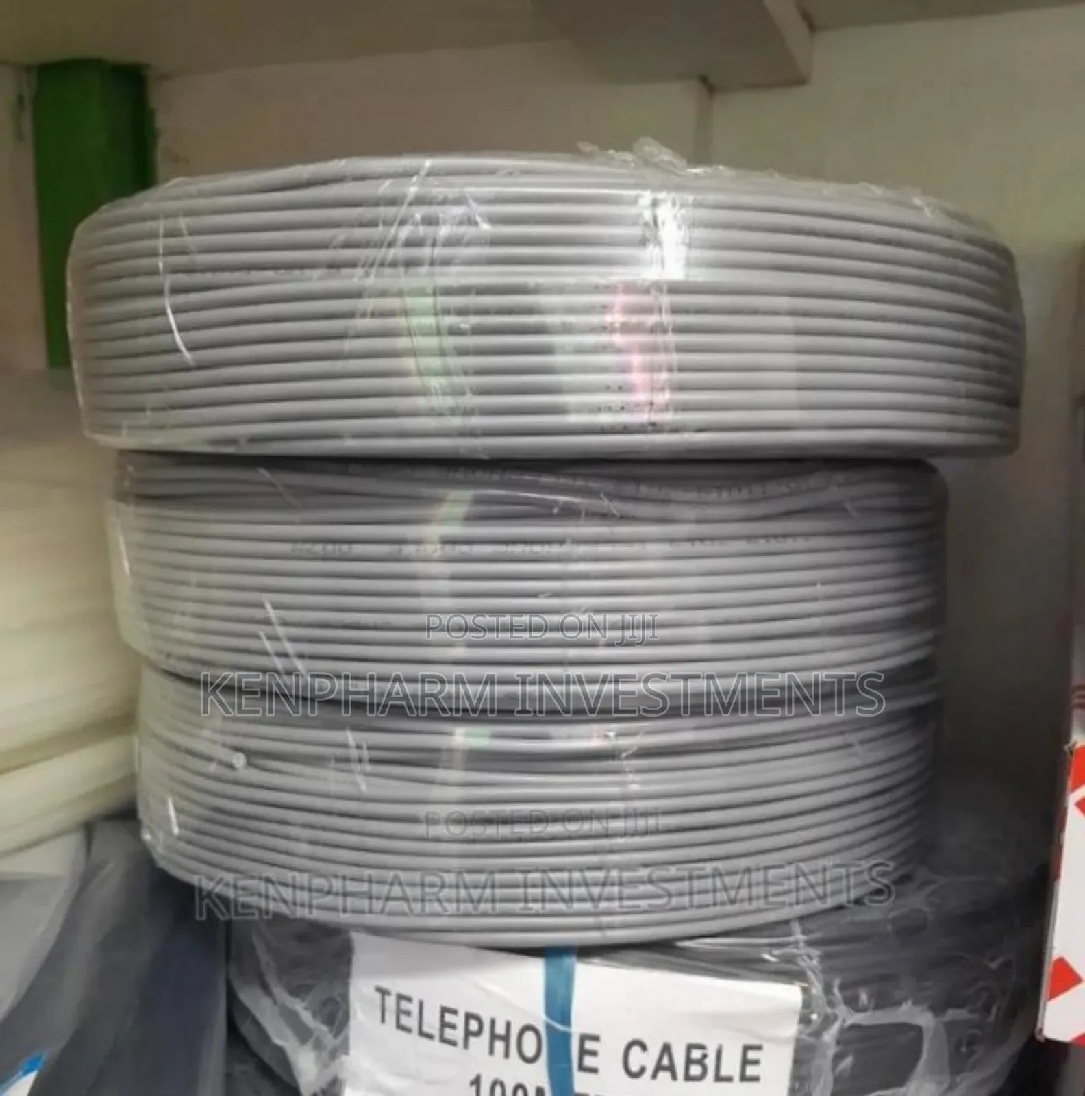 Telephone Cable Grey