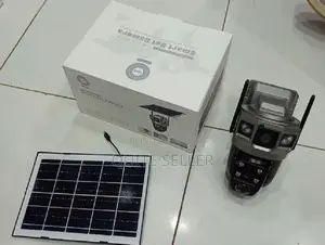 4g Solar Camera Dual Lens – 4mp Cctv, V380 Pro With Adjustable Focus
