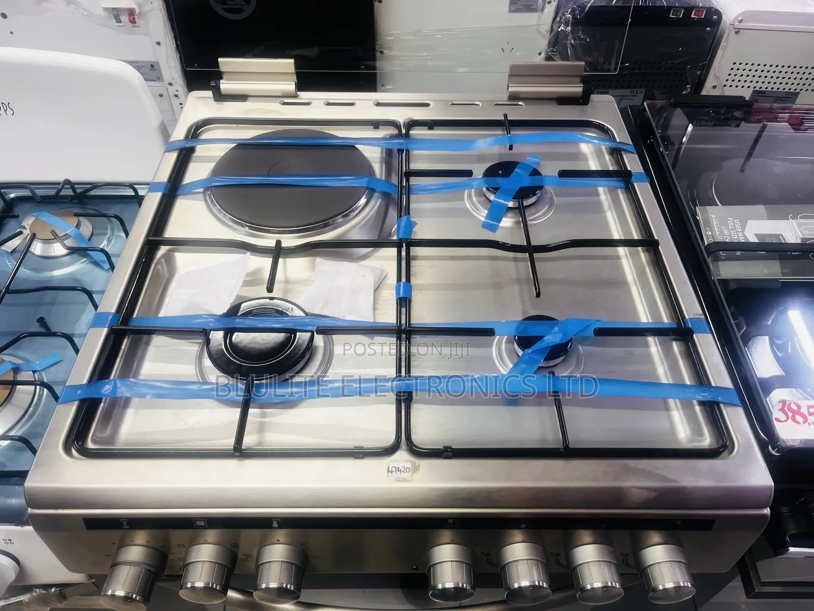 Ramtons 60 by 60” Stainless Cooker