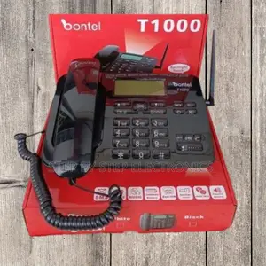 Dual Sim Bontel T1000 Landline Phone With Micro Sd Card Slot