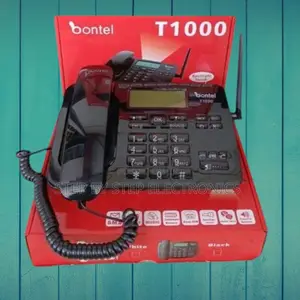 Bontel T1000 Wireless GSM Landline Deskphone With Hands-Free Speaker