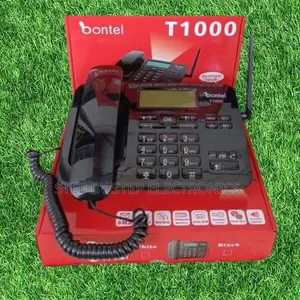 Bontel T1000 Dual Sim GSM Desktop Landline Phone With LCD Backlight