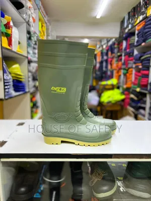 Delta Green Steel Toe Heavy Duty Gumboots