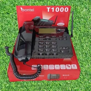 Bontel T1000 GSM Deskphone – Sms, Caller Id, Long Standby, Clear Sound