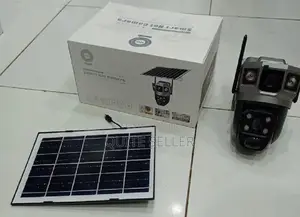PTZ Solar , Camera V380 Pro Dual Lens 8000mah Rechargeable Battery
