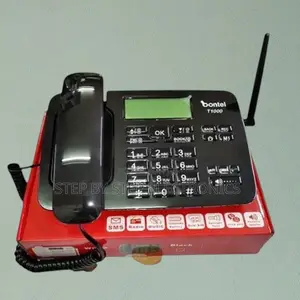 Bontel T1000 Dual Sim GSM Landline Desk Phone With 3000mah Battery