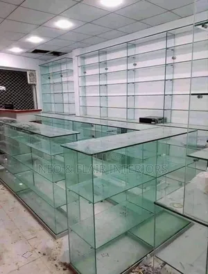 Glass Aluminium Shop Display