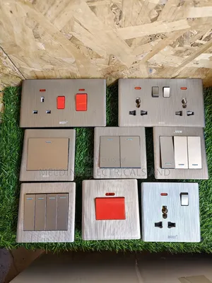 Universal Twin Socket 13a Grey Modi