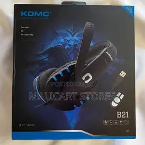 Komc B21 RGB Gaming Wired Headphones/ Headset With Mic