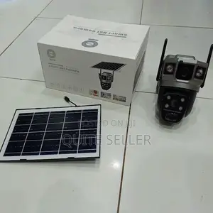 V380 Pro 4g Dual Lens Solar Power Camera -Enhanced Coverage and Depth.
