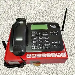 Dual Sim Bontel T1000 Sim Card Enabled GSM Landline Phone With Speaker
